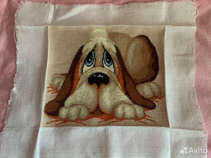 Вышивка крестиком Пес