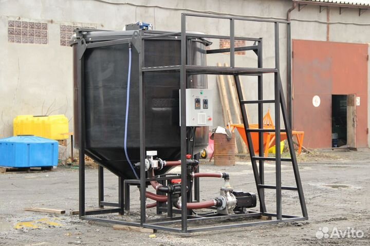 Стационарный растворный узел для кас, жку, сзр