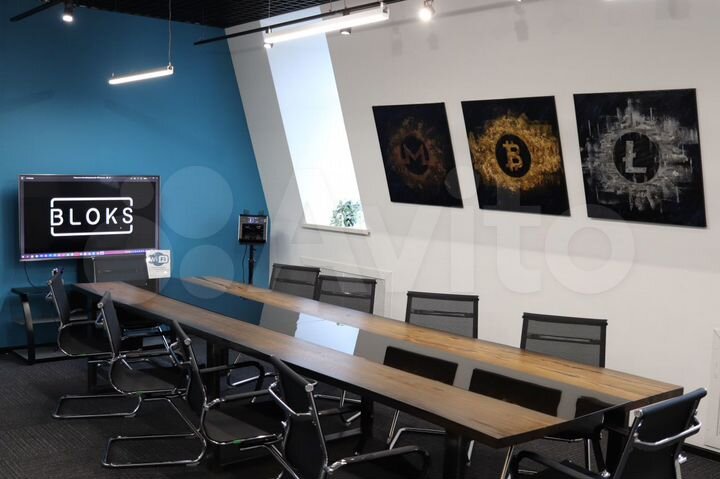 Офис с переговорными комнатами, 78 м²