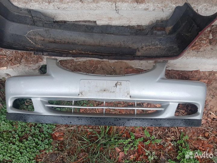 Бампер на hyundai accent