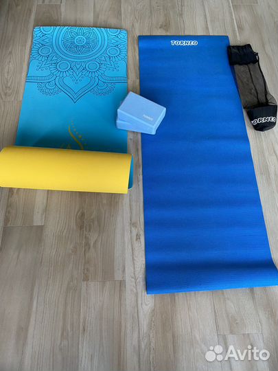 Коврик для йоги и фитнеса