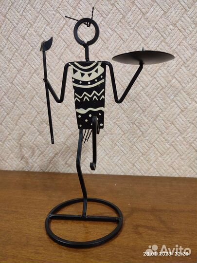 Подсвечник металлический