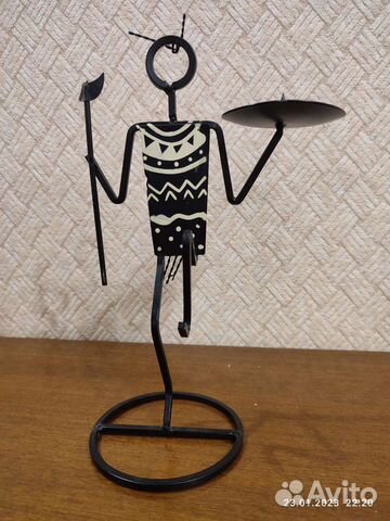 Подсвечник металлический