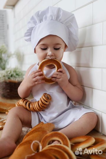 Набор для фотосессии ребенка (костюм поваренка )