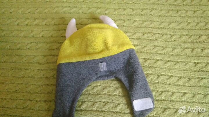 Шапка флисовая монстрик