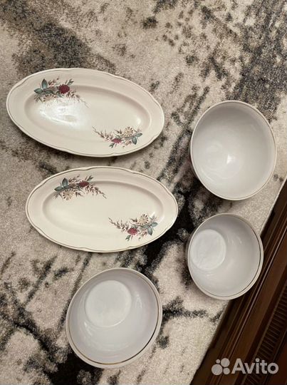 Салатники и селёдочницы СССР