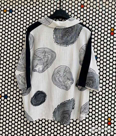 Блузка Korean, на пуговицах, женская, размер до 62