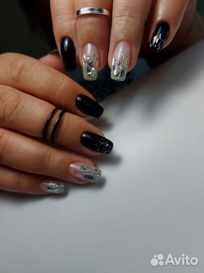 Маникюр,наращивание