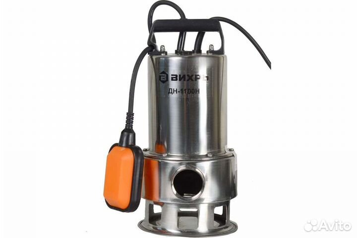 Дренажный насос Вихрь дн-1100Н
