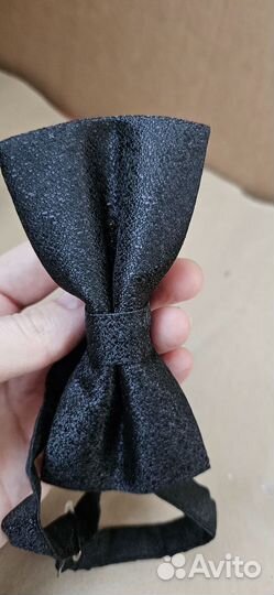 Галстук бабочка мужской новый черный