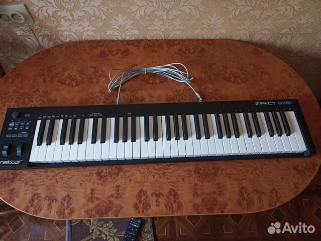 Миди клавиатура Nektar impact GX61 купить в Екатеринбурге | Хобби и ...