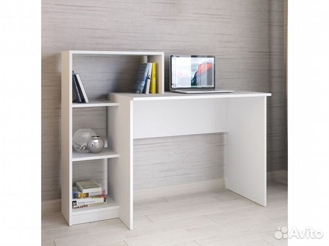 Компьютерный стол белый Доставка бесплатная