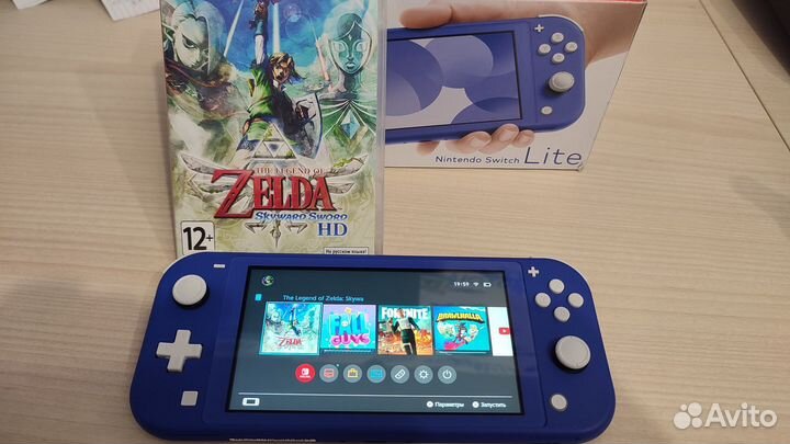 Портативная приставка Nintendo Switch Lite