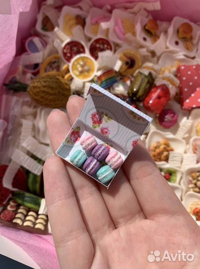 Кукольная еда из полимерной глины