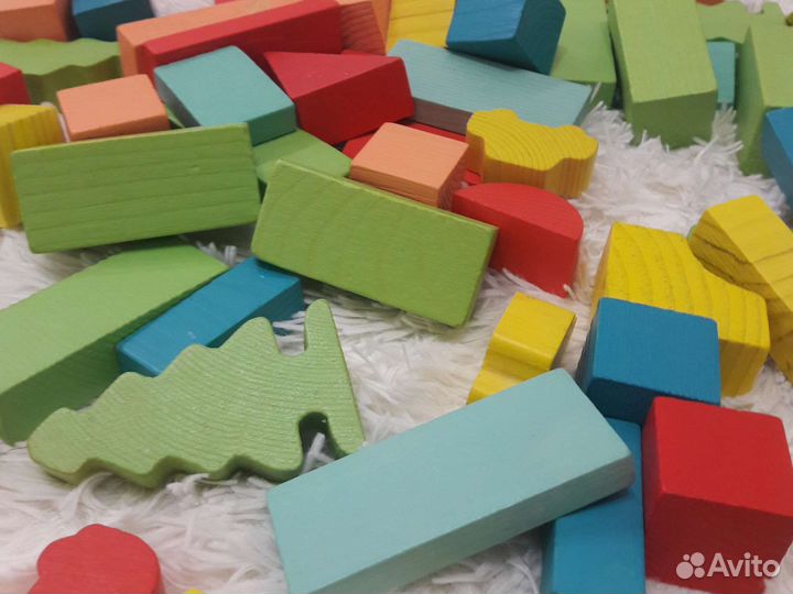Кубики 105 деталей