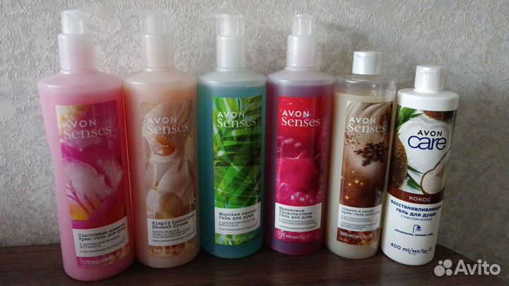 Гель и спрей для тела Avon