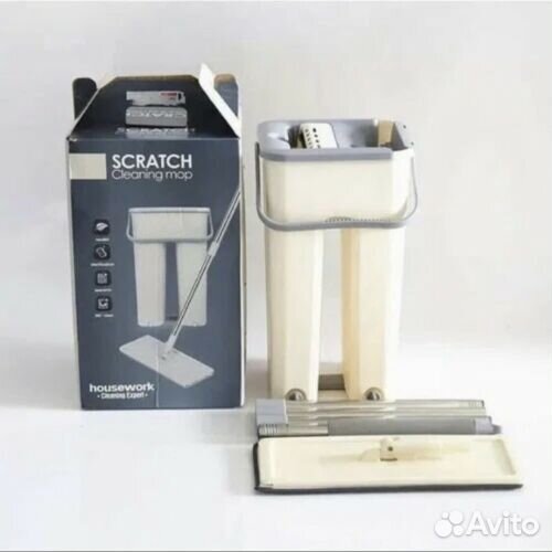 Швабра с ведром с отжимом