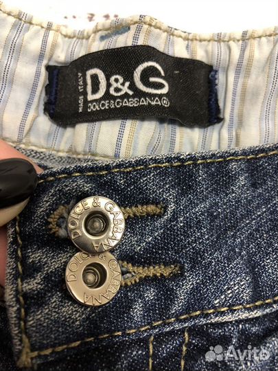 Шорты джинсовые D&G 44 46