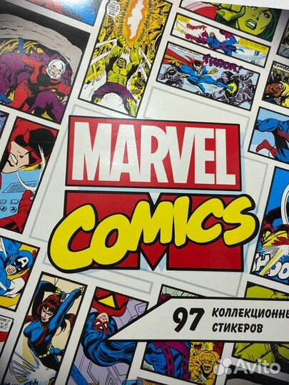 Наклейки marvel Марвел