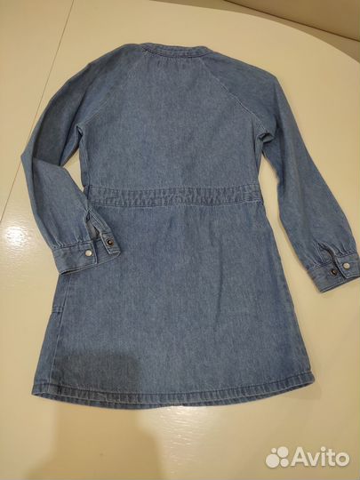 Джинсовое платье