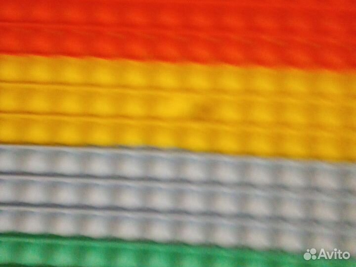 Поп ит, радужный, красный, жёлтый, голубой