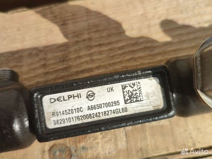 Ssangyong топливная рампа