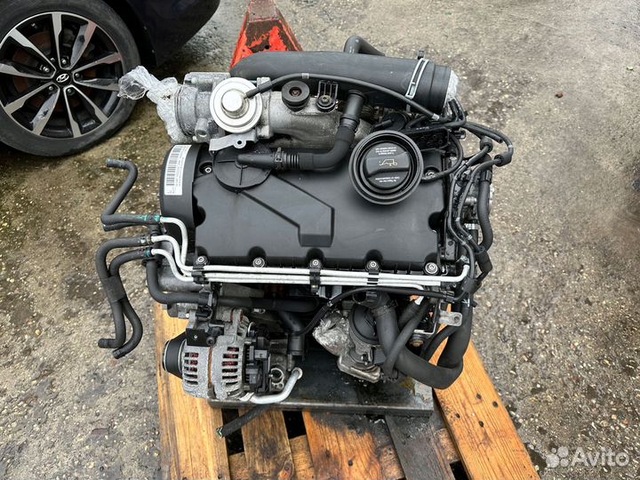 Двигатель BXE seat audi VW passat B6 1.9TDI