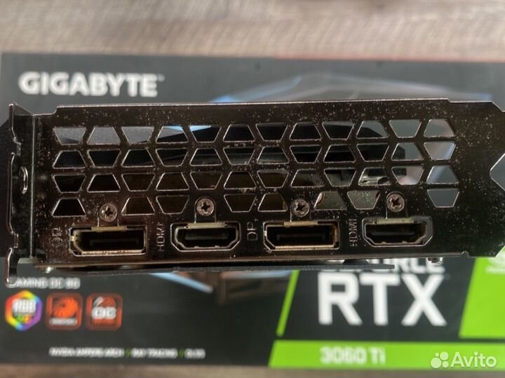 Видеокарта rtx 3060 ti