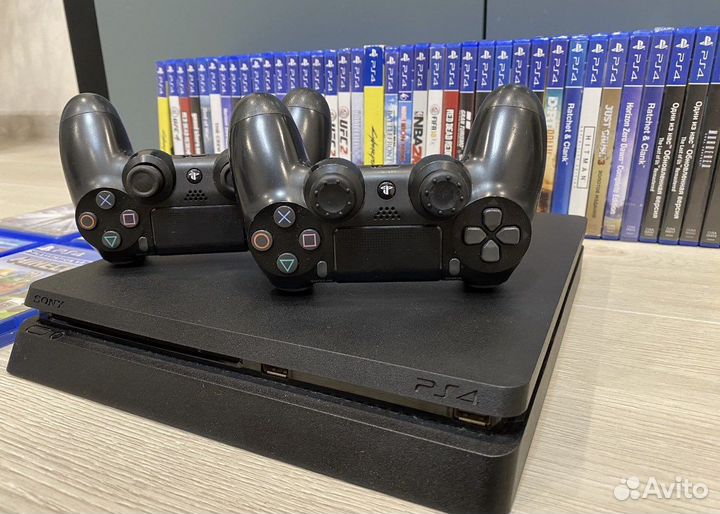 PS4 Playstation 4 sony PS4 PRO + игры RDR 2 GTA5