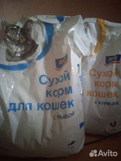 Кошачий сухой корм