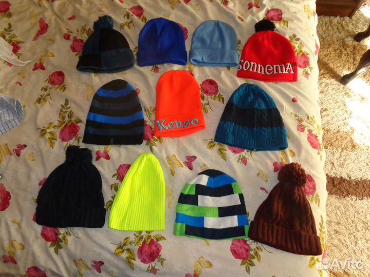 Шапки кепки варежки