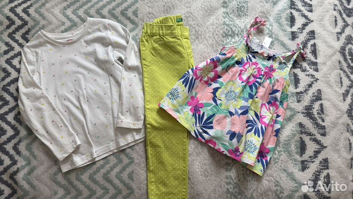 Пакет вещей для девочки 110-116