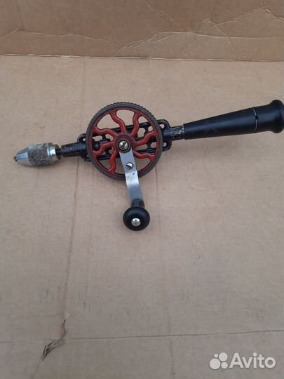 Дрель ручная винтажная СССР