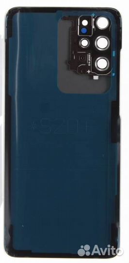 Задняя крышка для Samsung G985F (S20+) Серая (Со с