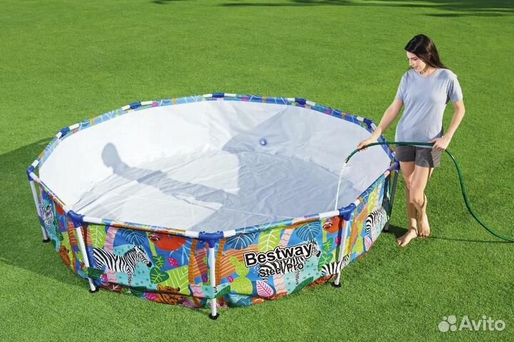 Бассейн каркасный Bestway Steel Pro 305 х 66см