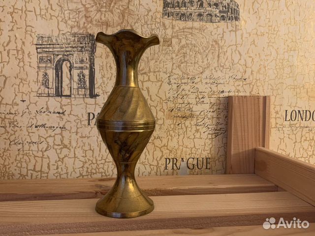 Ваза индийская из латуни купить в Москве | Товары для дома и дачи | Авито