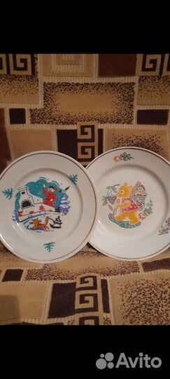 Фарфоровые тарелки СССР