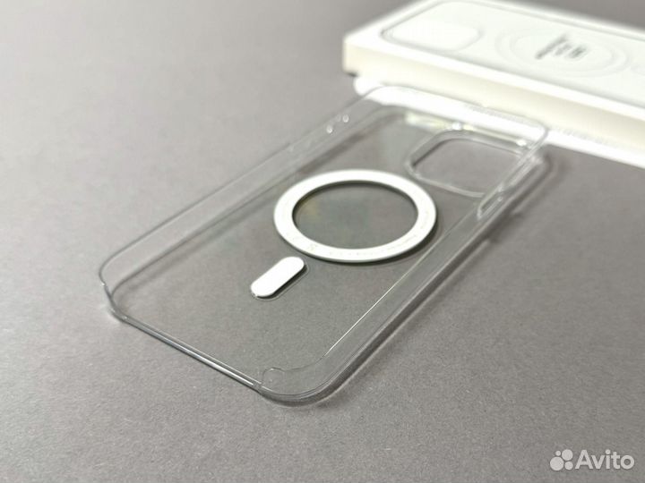 Чехол на iPhone 15 Pro Max Clear Case Magsafe