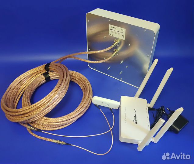 Интернет для дома, усилитель 3G 4G, комплект KAA15