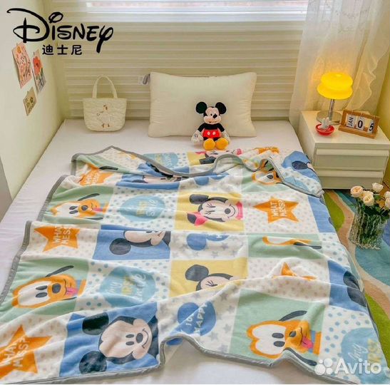 Плед детский новый Дисней