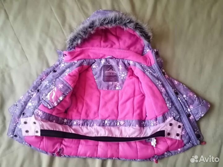 Зимний комбинезон для девочки