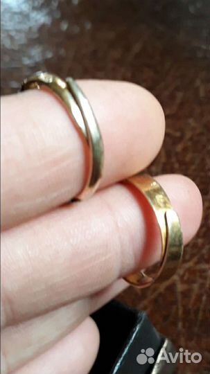 Кольца старый экспортный Китай винтаж