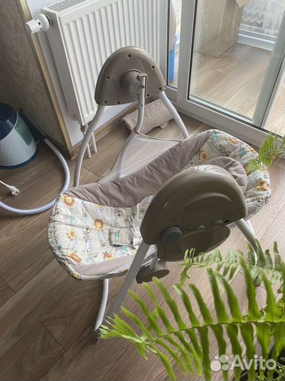 Детская электрическая качеля