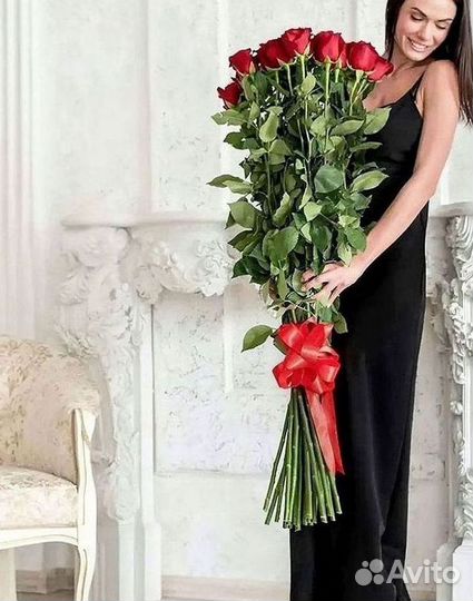 Высокие розы Гигантские розы с доставкой