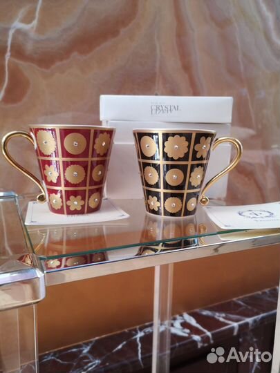 Чашка кружка Prouna Hankook с кристал. Сваровски