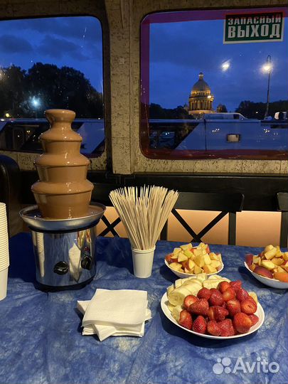 Шоколадный фонтан аренда Лимонад бар