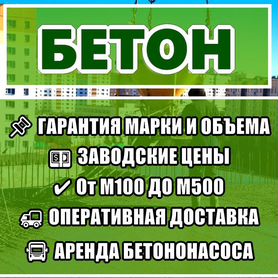 Бетон. Раствор. Доставка