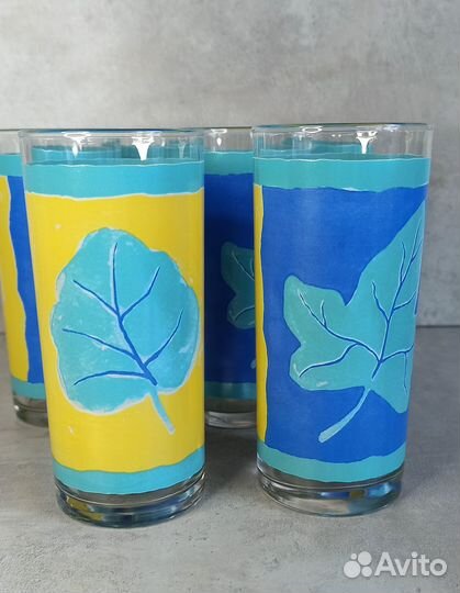 Стаканы стекло, набор 6 штук