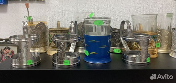 Большой быбор Советских подстаканников