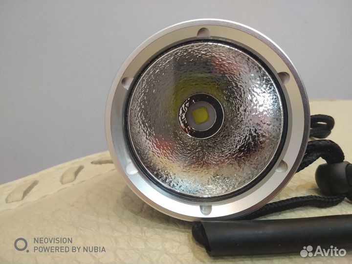 Подводный LED фонарь XHP70.2 4290lm